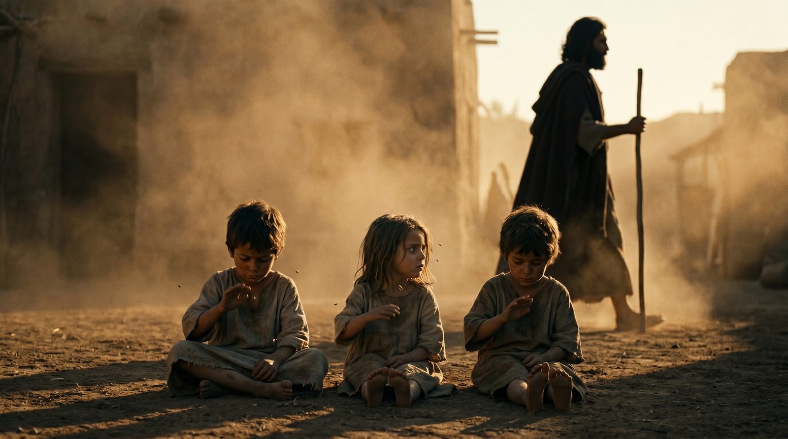 Plano épico no deserto — o tipo de imagem de impacto de um trailer