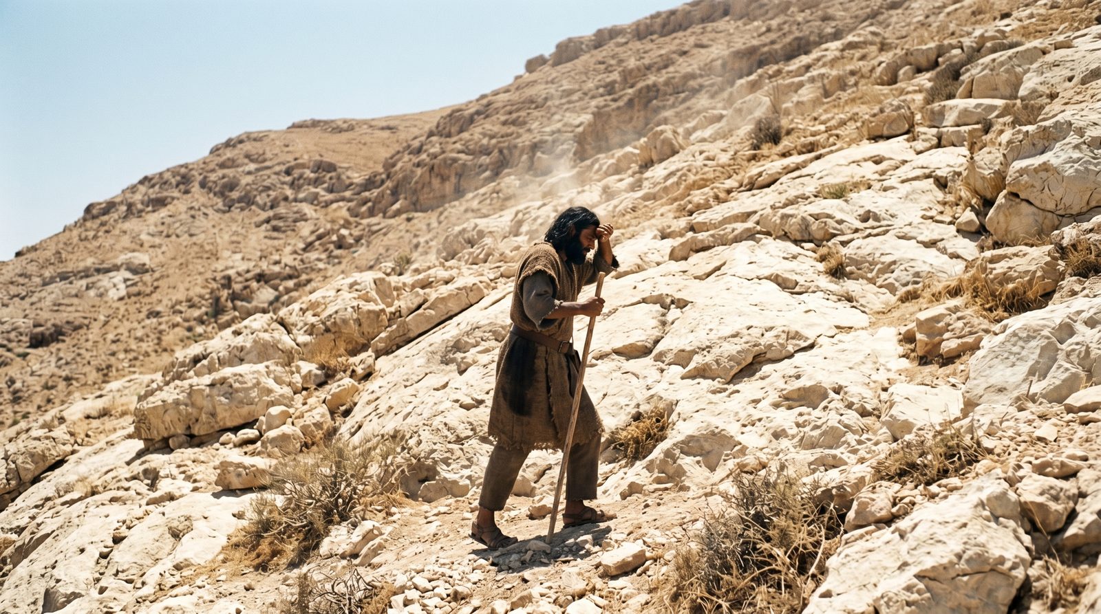 Cena épica no deserto gerada plano a plano com IA