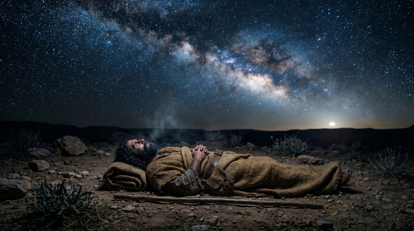 Cena épica e complexa no deserto — onde o Seedance mantém coerência