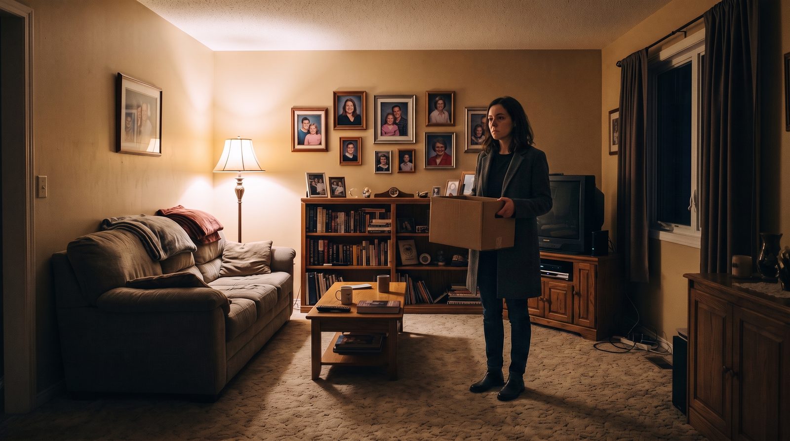 Cena dramática de filme feita com IA — trabalhar com produção audiovisual criando histórias
